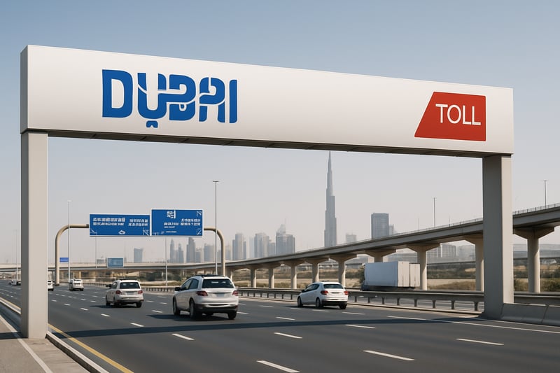 Dubai Paid Roads UAE - Toll management and road infrastructure Dubai Paid Roads UAE - Toll management and road infrastructure